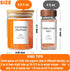 GPOVVIMX 12 191 8.5oz Pcs Glass Spice Jars with Bamboo Airtight Lids and Labels - Small Food Storage Containers