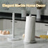 Countertop, 6 Koville Carrara Marble Paper Towel Holder Genuine Stone Paper Towel Holder Stand for Kitchen Storage
