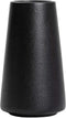 Matte Black Flower Vase, 6" Small Modern Ceramic Vase for Flowers, Minimalist Farmhouse Boho Centerpieces Decor