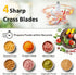 Sunfuny Mini Cordless Food Processor, Wireless 5-Cup Glass Bowl Chopper, 6000mAh Battery USB-C Rechargeable Vegetable