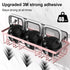 Getsrichfc Shower Caddy Adhesive, Rustproof Shower Shelves for Inside Shower, Large Capacity Bathroom Organizers