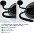 Front Load Washer Door Prop and Holder, Magnetic Door Stopper with Strong Magnet, Fits Most Washers - Black