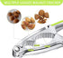 GZLT 2-Pack Nut Cracker, Stainless Steel Nutcracker with Non-Slip Handle, for Walnuts, Pecans, Hazelnuts, Pistachio