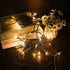 35 Count 8.5 Set MULTI-SPARKING Clear Christmas String Lights - Warm White Incandescent Mini Christmas Lights for Small