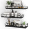 Amaoot Floating Shelves Set of 3, Home Wood Wall Shelf, Farmhouse Shelf