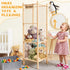 WORLDMX 57In Stuffed Animal Storage with Toys Tray, Large Wooden Stuffy Plushies Storage Holder Extra Large Capacity
