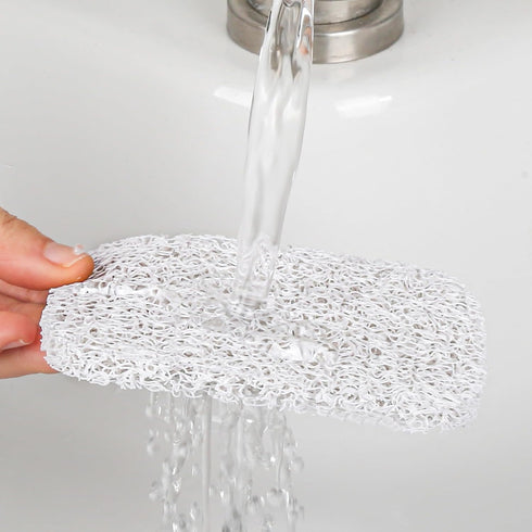 Emlim 4 Pack Soap Holder PadSoap Holder for Kitchen & BathroomWhite Non-Slip Soap Lifting Pads for Soap Dish