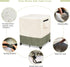 22 22 18 inches,600D Outdoor Ottoman Cover W x D x H Heavy Duty Waterproof Patio Ottoman Cover,Patio End Table Covers