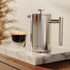 Mueller French Press Coffee Maker, 20oz Stainless Steel, 4 Filter Heat Resistant Double Insulated, Dishwasher Safe