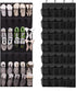Mosghuiy Over The Door Shoe Organizer, 35 Mesh Pockets Shoe Rack for Closet,