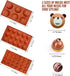 Semi Sphere Silicone Mold, 3 Packs Baking Molds for Making Chocolate, Cake, Jelly, Dome Mousse