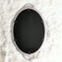 Oval Decorative Mirror Tray - French Style Makeup Organizer, Jewelry Organizer, 9.8"x14.6"