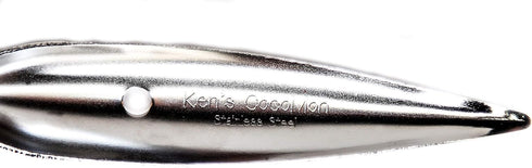 Ken's CocoMon Coconut Opener Tool + Stainless Straw, Black Rubber Handle, Safe with Stainless Steel Straws