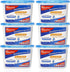 Vacplus Moisture Absorbers 6 Pack, Portable Humidity Absorber Boxes for Your Bathroom,
