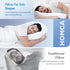 HOMCA Side Sleeper Pillows for Adults, Memory Foam U Shaped Pillows for Neck Pain Relief, Cervical Neck Pillow for Side