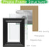 FrameWorks 2-Pack Black Wooden Picture Frames, 4” x 6” with Luxury Wide Molded Edges and Tempered Glass