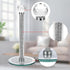Sumnacon Countertop Countertop Paper Towel Holder,Crystal Free Standing Paper Towel Roll Holder for Bathroom Bling