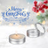 Aluminum Tin Cans, 24pcs 4 OZ Metal Round Tins Containers with 4pcs Stickers & Double-ended Scraper Set for Candle