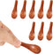 NQEUEPN 8 Pcs Handmade Tiny Wooden Spoons, 2.36in Small Spoons for Spices Mini