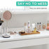 ALELION 11.7" Acacia Wood Bathroom Vanity Tray for Counter - Decorative Organizer for Makeup and Jewelry