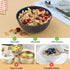 Wheat Straw Bowl Set of 8, Unbreakable 26 OZ Cereal Bowls, Microwave & Dishwasher Safe, Kids Bowls for Salad, Snack