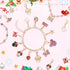 Christmas Advent Calendar 2024 for Girls, 24 Days Countdown with DIY Charm Bracelet & Necklace Holiday Gift