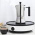 6Cup 300ml Easyworkz Pedro Stovetop Espresso Maker Stainless Steel Italian Coffee Machine Maker Moka Pot Induction