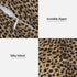 Leopard Skin Wild Animal Print Throw Pillow Cover Set of 2, Decorative Square Pillowcase for Bedroom, Living Room