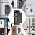 2 Pcs Refrigerator Fridge Freezer Door Lock with Password, Child Proof for Kitchen Refrigerator, Cabinets, Drawers