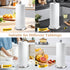 DAWNER Paper Towel Holder Countertop with Weighted Suction Cup Base, Stainless Steel Freestanding Holder for Kitchen