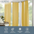 Elrene Home Fashions Matine Weatherproof Tab-Top Curtain Panel - Solid Color, Indoor/Outdoor, 52”W x 84”L, Yellow
