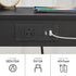 BK91UBZ01 HOOBRO Side Table with Charging Station, End Table with USB Ports and Outlet, Nightstand with Storage Shelf