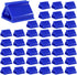 Litoexpe 50 Pcs Blue Game Card Holder Stand, Acrylic Card Stand Plastic