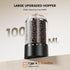 Gaivis Set Gifts(2 Pack,Black/Black) Electric Salt and Pepper Grinder - Rechargeable Automatic Salt and Pepper Shakers