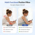 ZIKEE Ergonomic Multi-Positional Wedge Pillow for Stomach Sleepers, Scientific Zoning Design for Effective Shoulder