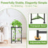 1 16 Inch iDavosic.ly Tier Corner Plant Stand Indoor, Tall Vertical Metal Flower Heavy Duty Pot Holder Shelf Outdoor