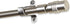 Rod Desyne CF03-28-5 Café Rod 7/16" #03, 28-48 inch, Satin Nickel