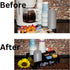 Coffee Bar Organizer, Coffee Station Essentials, Coffee Pod Holder Storage for Accessories and Condiments