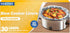SMARTAKE Slow Cooker Liners, Large Size 13"x 21" Disposable Cooking Bags, Fit 3QT to 8QT, 30 Liners