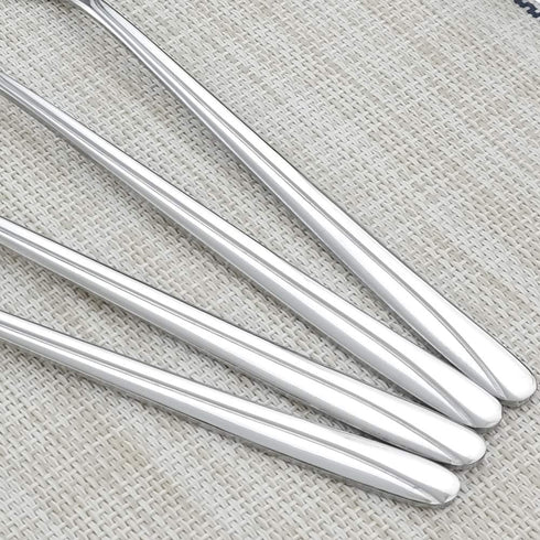 12 Pieces Long Handle Stainless Steel Spoon Set, Ice Tea and Milkshake Spoons