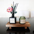 8.66X3.54in Counter Wood Riser for Decor, Wood Pedestal Stand, Small Wooden Riser for Bathroom for Kitchen