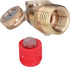 Zerodis Brass Misting Nozzles, 3Pcs Spray Nozzles with Filter for Garden Irrigation and Outdoor Cooling