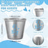 50 Sets 1.5 oz Vesici Baby Shower Favors for Guests Stainless Steel Shot Glasses Cute Bottle Opener Keychains Thank You