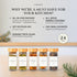 4oz 24 Pack Set, FINESSY Bamboo Glass Spice Jars with Labels and Shaker Lids Clear Empty Bottles Glass Spice Containers