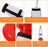 2 Packs 1L 1L Chick Feeder and Waterer Kit Chick Feeder and Chick Waterer Chicken Feeder and Hanging Chicken Waterer