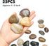 BigOtters Rocks with Inspirational Words, 25 Different Encouragement Gratitude Rocks for Meditation Birthday Graduation