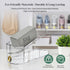 SummerVines 10 Pack 50% Closet 10 Pack) Clear Shoe Slot Organizer, Shoe Stacker Organizer Holders for A Pair of Shoes