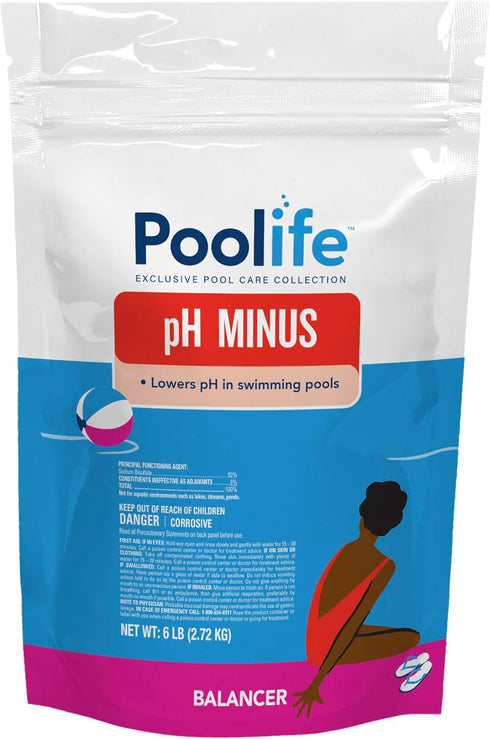 POOLIFE 62115 pH Minus (6 Pounds)