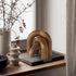 3 Oakrain Pcs Wood Shelf Decor Aesthetic, Modern Aesthetic Home Decor Accent, Decorative Object for Coffee Table, Book