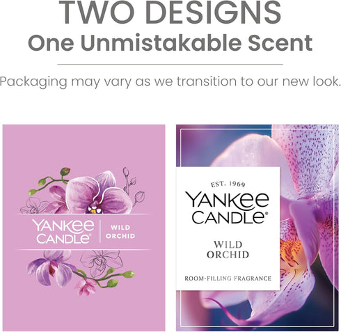 Yankee Candle Large Tumbler 20 oz Scented Candle, Wild Orchid, Premium Plant Wax Blend with 80 Hour Burn Time